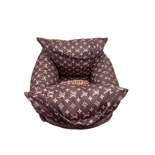 LL Red Brown Car Dog Kennel