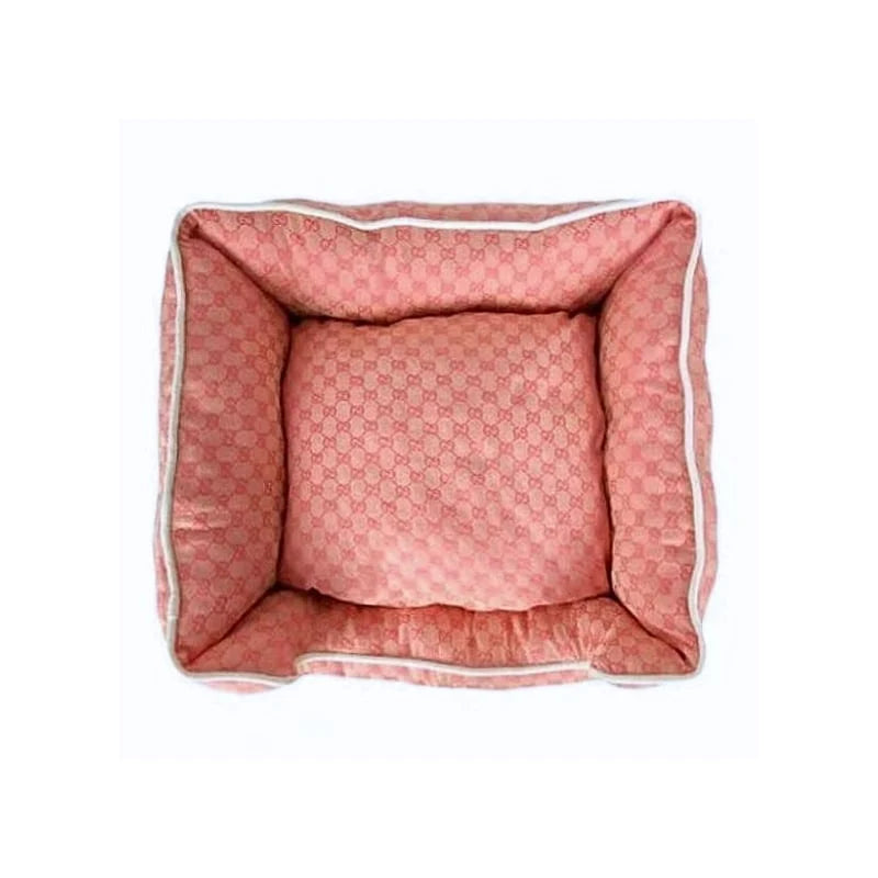 GG Brown Pink Dog Sofa