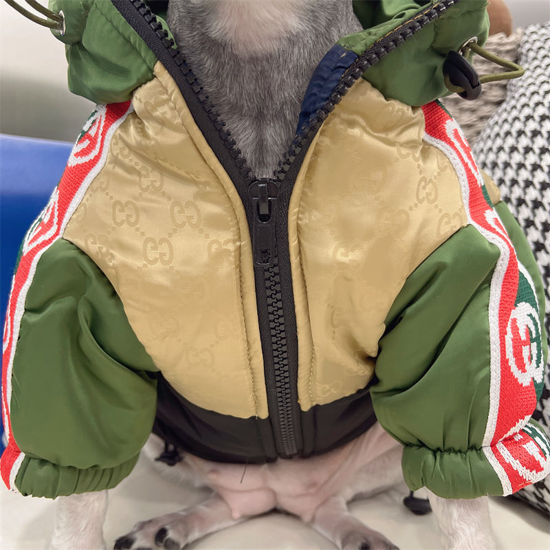 G-G luxury design pet dog jacket clothes