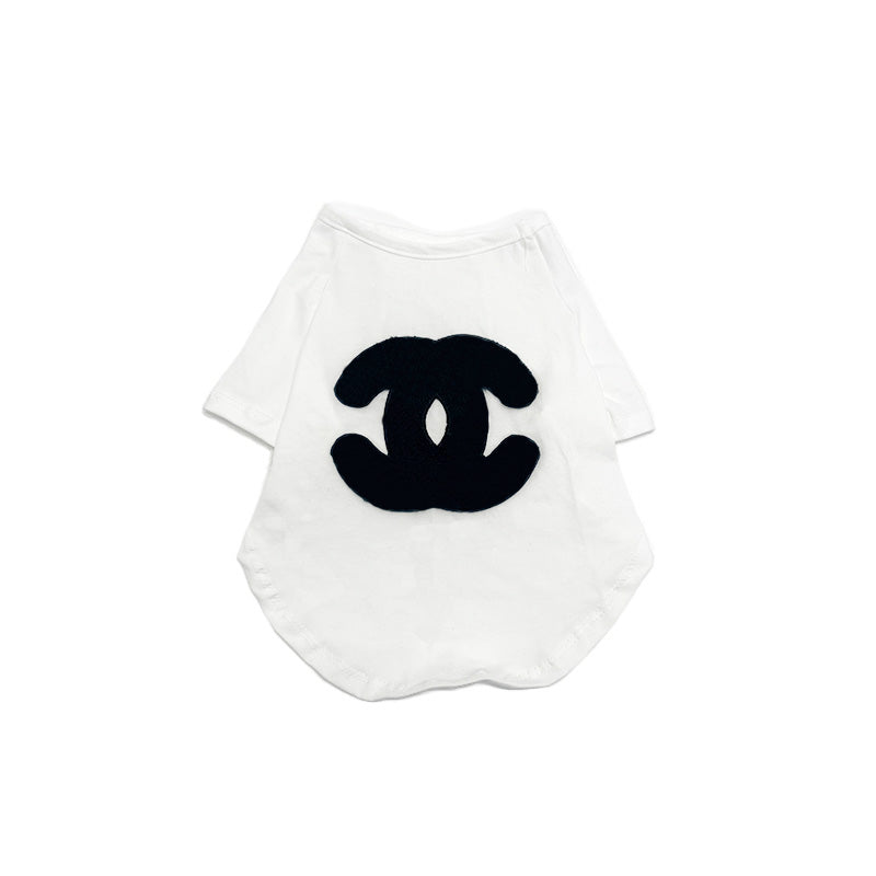 C Furry Dog Logo T-shirt