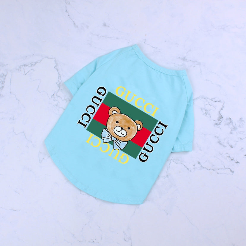 G-G luxury design pet dog T-shirt