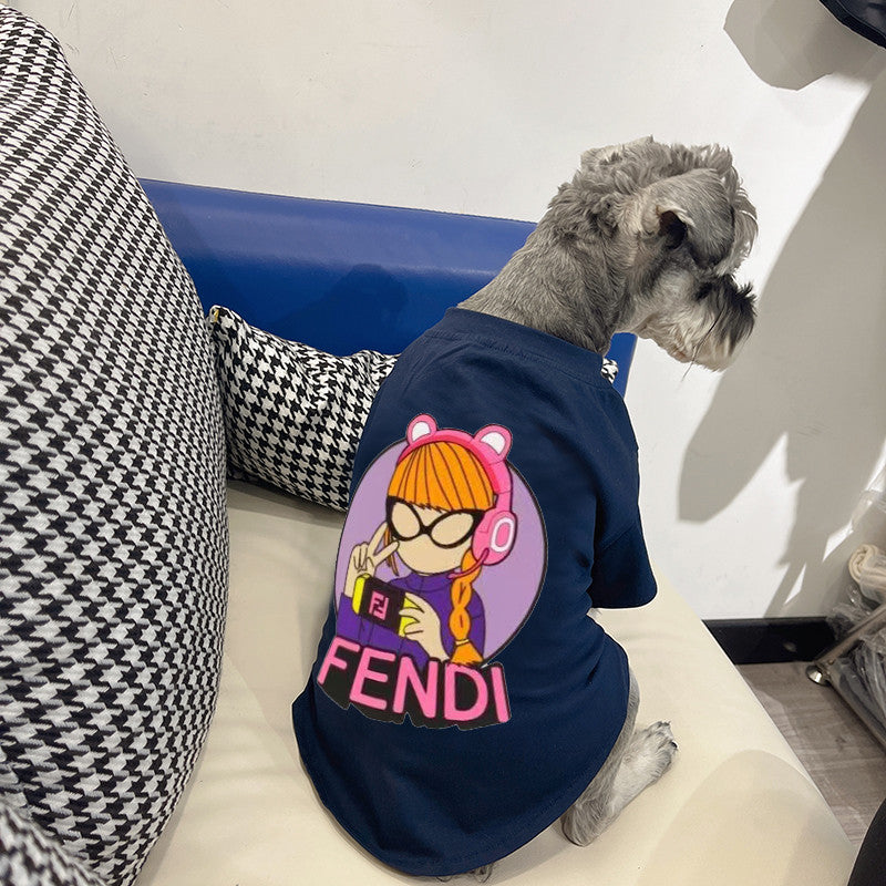 F-D luxury design pet dog T-shirt