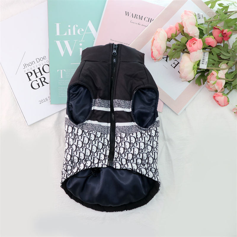 D-R Luxury Design Dog Jacket Clothes