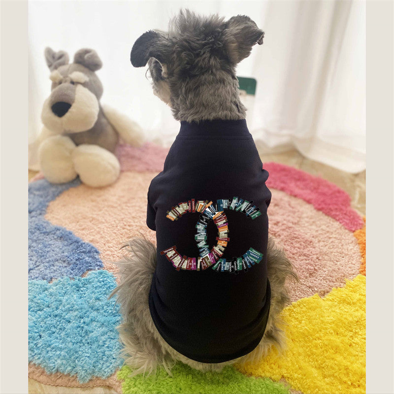 luxury design pet dog T-shirt