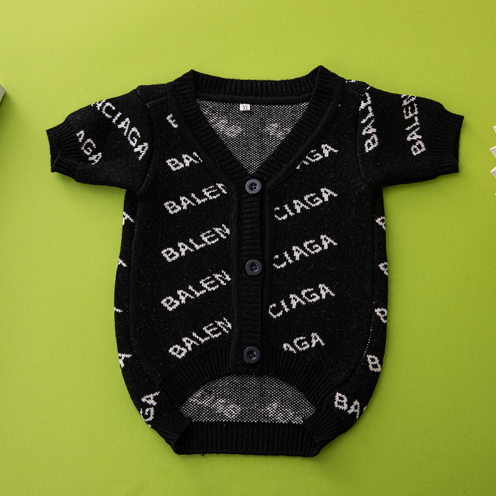 B-A luxury design pet dog sweater