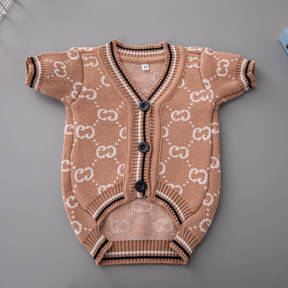 G-G luxury design pet dog sweater