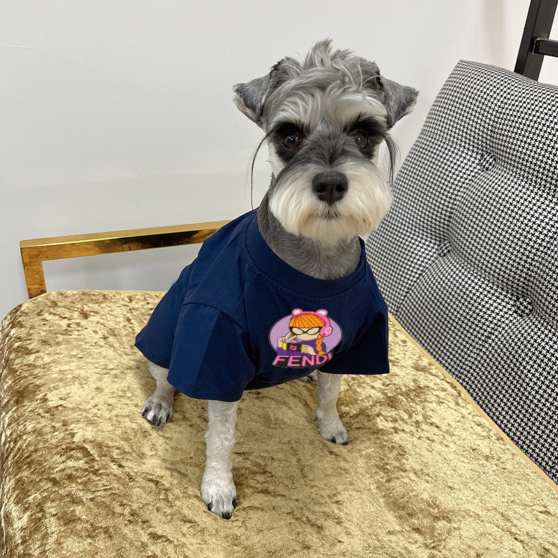 F-D luxury design pet dog T-shirt
