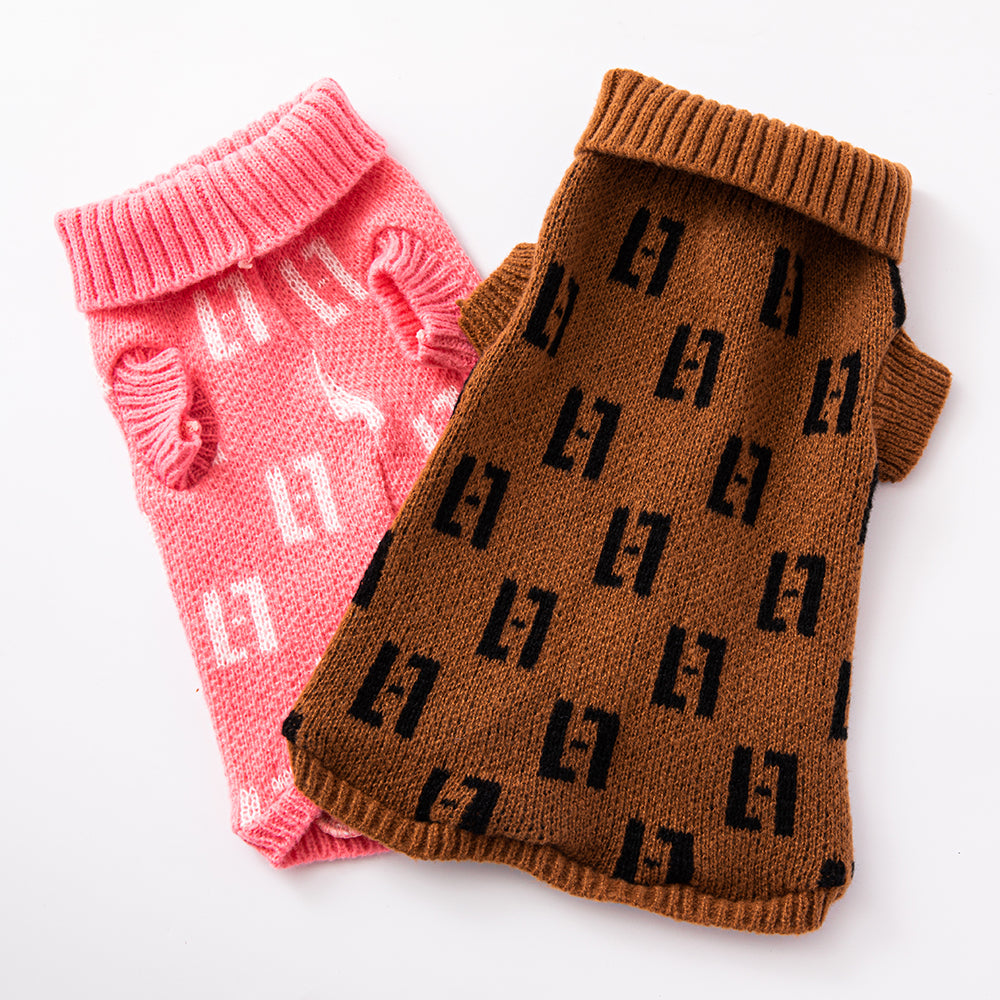 F-D luxury design dog Pet sweater