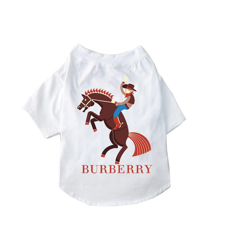 B-B luxury design pet dog T-shirt