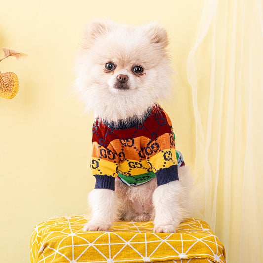 G-G luxury design pet dog sweater