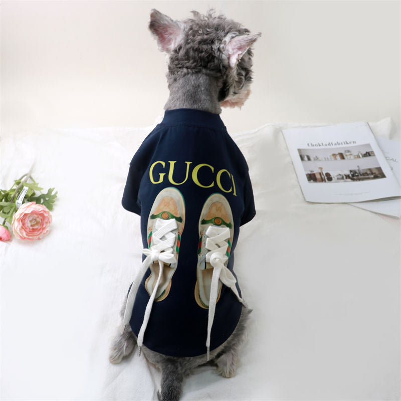 G-G luxury design pet dog T-shirt