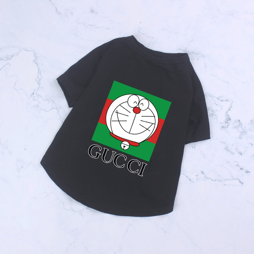G-G luxury design Cartoon pet dog T-shirt